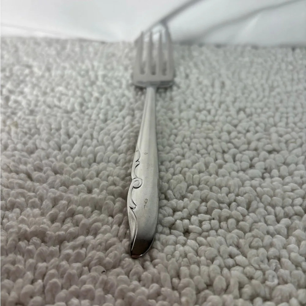 Oneida Decorators Mermaid Stainless Steel Salad Forks Flatware‎ 5pcs